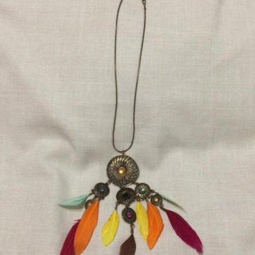 Подвеска на цепочке бижутерия