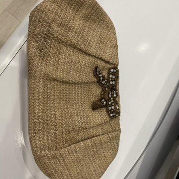 Продам плетенный клатч