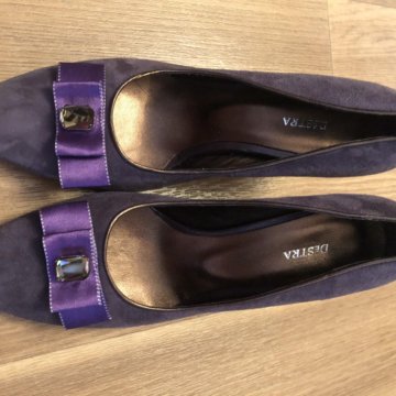 Туфли женские замшевые размер 38