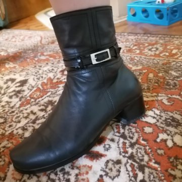 Ботинки/полусапожки. Кожа.