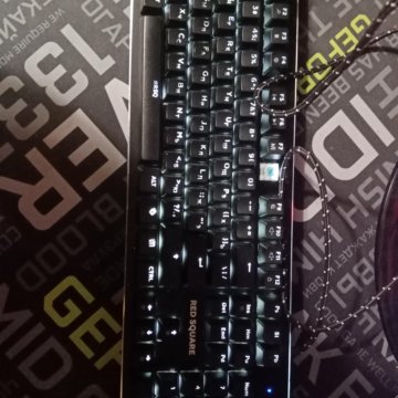 Механическая клавиатура Red Square Black Ice
