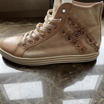 Кеды замша женские Hogan