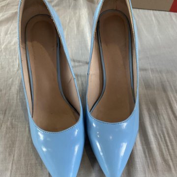 Туфли голубые wilmar