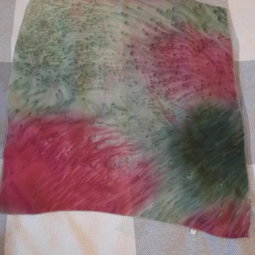 Платок на шею шифон53×53см.