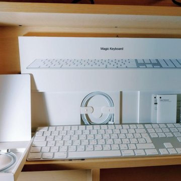 2-поколение Длинная Клавиатура Apple Keyboard Magi