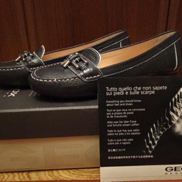 Туфли (мокасины) женские летние geox 39 p