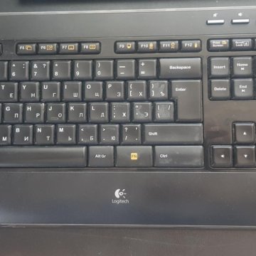 Клавиатура logitech k520 + мышь
