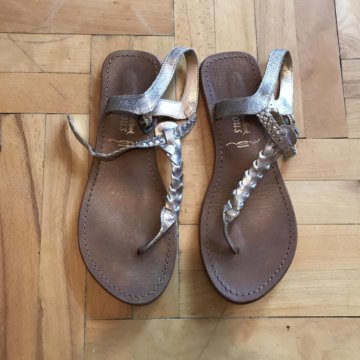 Шлёпки женская обувь кожа 40 размер