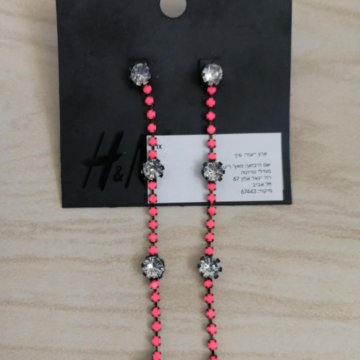 Новые серьги H&m