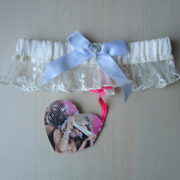 Свадебная подвязка на ногу Honeymoon (новая)