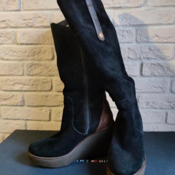 Зимние сапоги tommy hilfiger 38 р