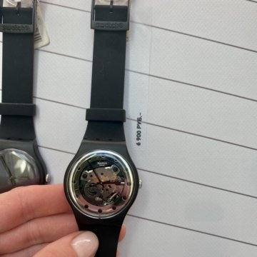 Часы Swatch silver glam