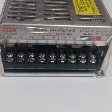 Блок питания 5v 40А 200вт