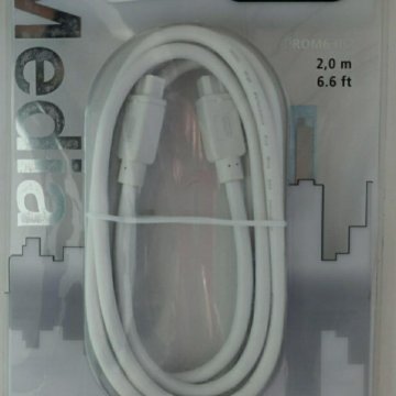 Кабель FireWire 800 9P-9P ieee 1394b 2 метра новый