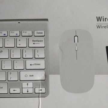 Клавиатура и мышь - новый