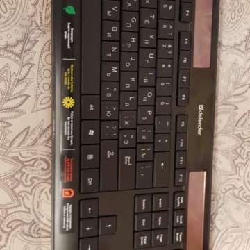 Клавиатура беспроводная Defender SM-615 Nano B