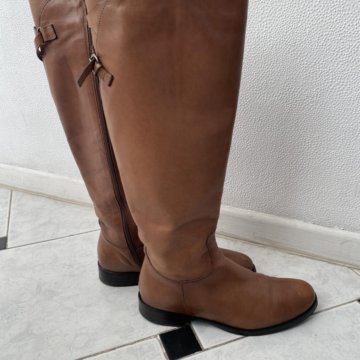 Кожаные сапоги (Италия)