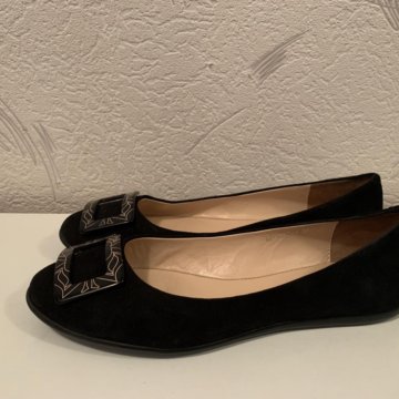 Балетки чёрные Carlo Pazolini