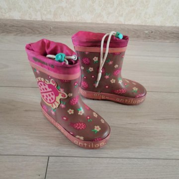 Резиновые сапоги утеплённые 23 размер