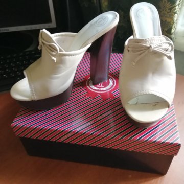 Сабо нат.кожа 38р