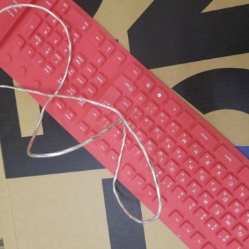 Гибкая клавиатура gembrid силиконовая