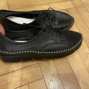 Ботинки нат кожа новые