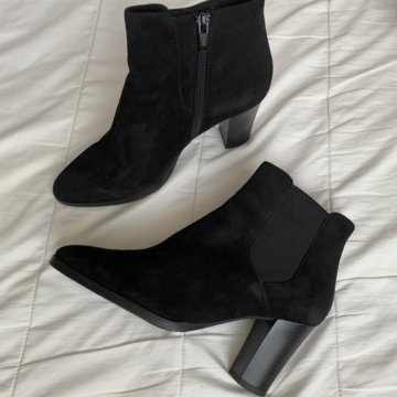 ???? ботильоны весна/ осень замша натуральная ,р.37