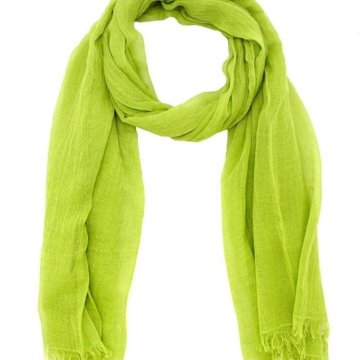 Палантин Labbra хаки Хлопок/Лён