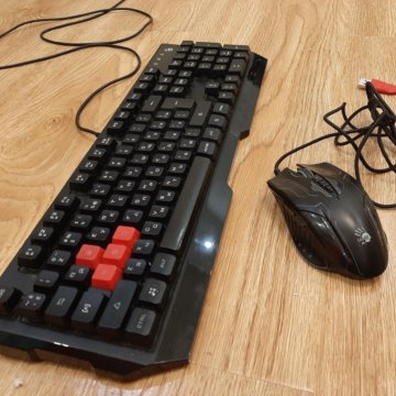 Клавиатура и мышка Bloody