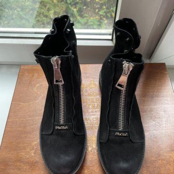 Ботинки замшевые демисезон