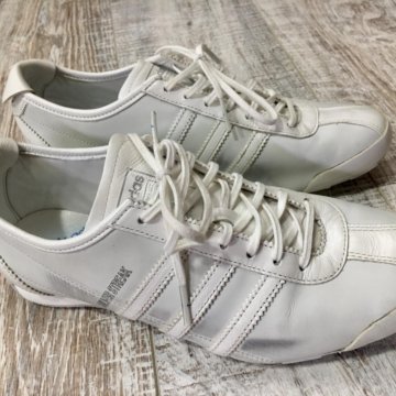 Кроссовки adidas silver streak кожа