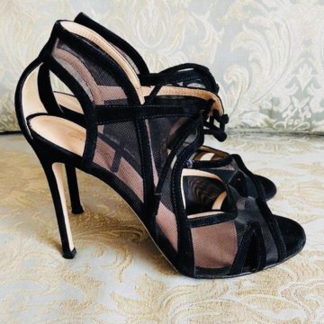 Ботильоны-босоножки Gianvito Rossi(Оригинал)