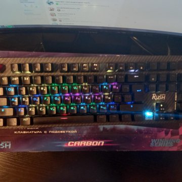 Игровая клавиатура Rush smartbuy