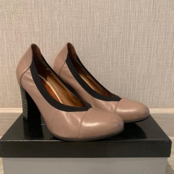 Туфли кожаные, р. 37.