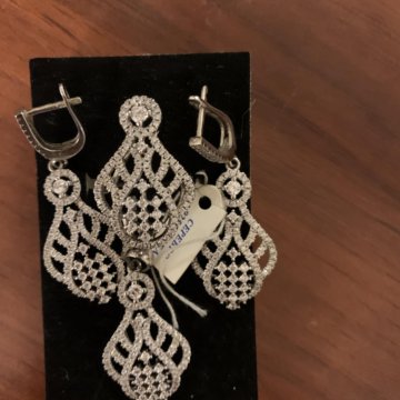 Комплект из серебра 925