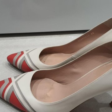 Туфли Hugo Boss, кожа, р.39,5-40