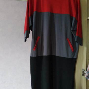 Платье трикотажное