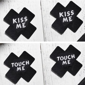 Наклейки пестисы стикини на грудь кресты