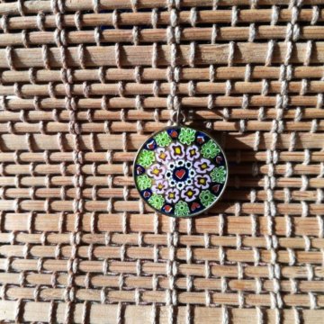 Итальянская подвеска-муранское стекло