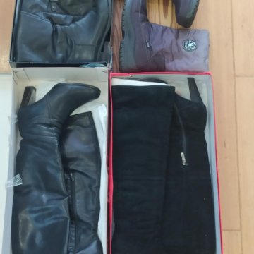 Сапоги женские пакетом 40-41