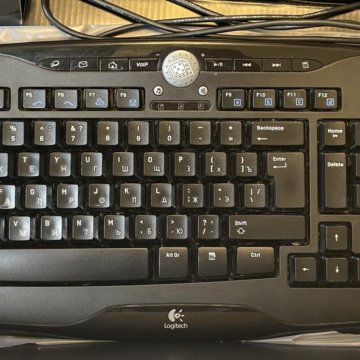 Клавиатура Logitech media keyboard 600