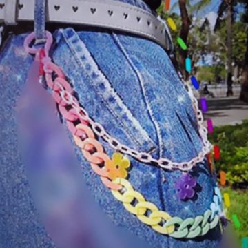 Брелок-подвеска для джинс