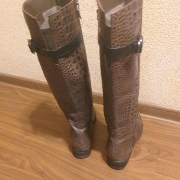 Сапоги кожа