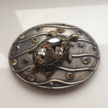 Пряжка для ремня. Черепаха