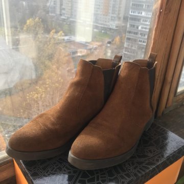 Ботинки Челси esprit нат.замша