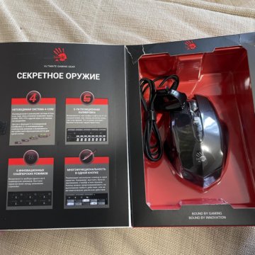 Мышь беспроводная A4 Bloody Warrior RT7/RT70