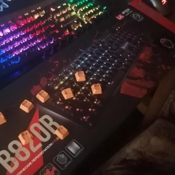 Клавиатура игровая механические bloody b820r