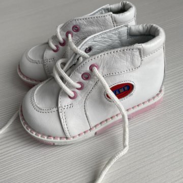 Кожаные Ботиночки для девочки 19 р-р