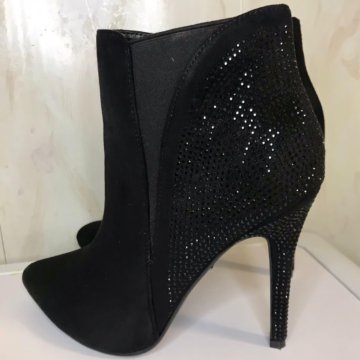 Ботильоны чёрные 38 размер