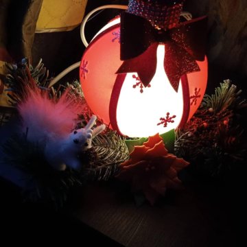 Новогодний Ночник Из Фоамирана
